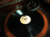 懐かしのレコード盤画像